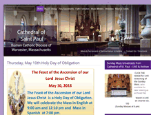 Tablet Screenshot of cathedralofsaintpaul.com